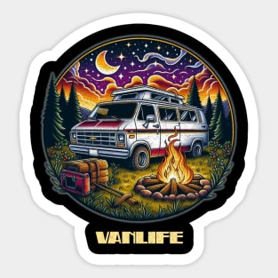 Chevy camper Vanlife Sticker